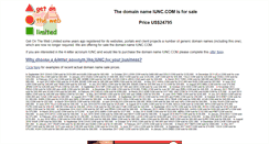 Desktop Screenshot of iunc.com